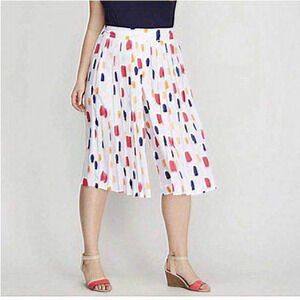 Lane‎ Bryant New!! Wide Leg Print Culottes